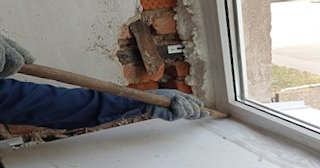 Демонтаж окон в Березниках: цена от 1551 руб. - Сварной-Брз