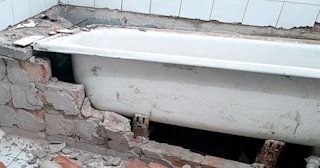 Демонтаж ванной комнаты в Березниках - стоимость работ от 827 руб. | Сварной-Брз